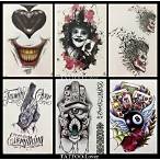 ลายโจ๊กเกอร์ ขาวดํา